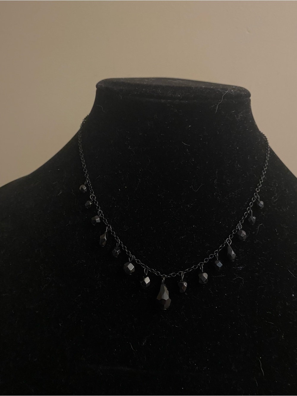 Liz Claiborne Black Necklace